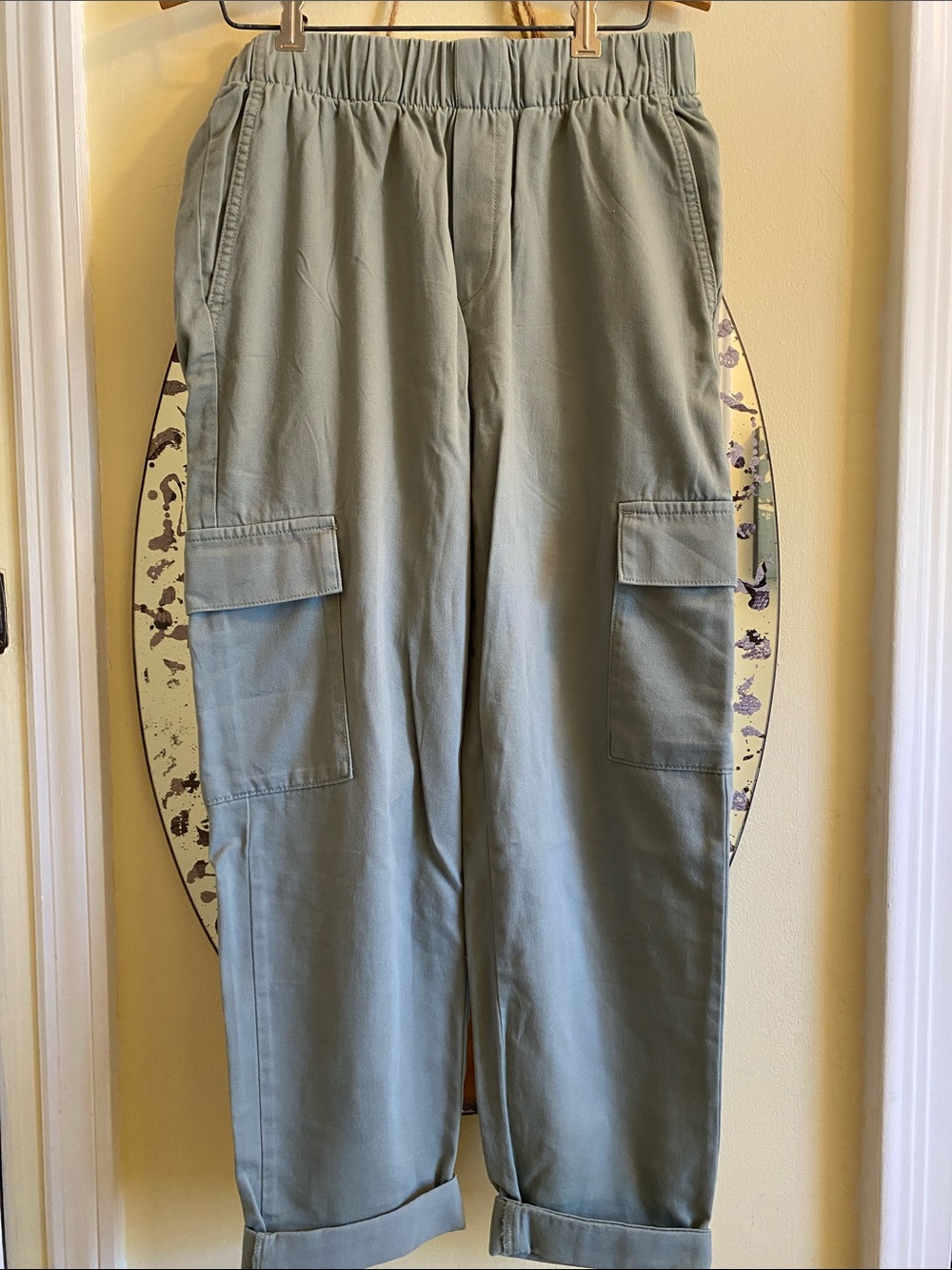 GAP Women's Olive Green Cargo Trousers